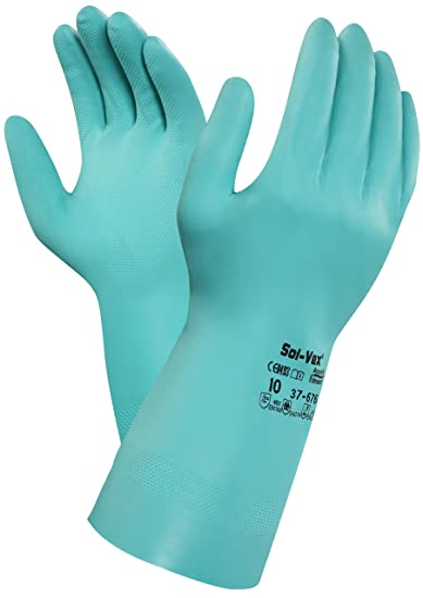 Ansell Solvex Nitrile Chemical Gloves Unisafe Services