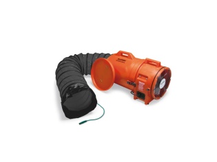 9538 8” Plastic Explosion Proof COM-PAX-IAL Blower with Ducting 